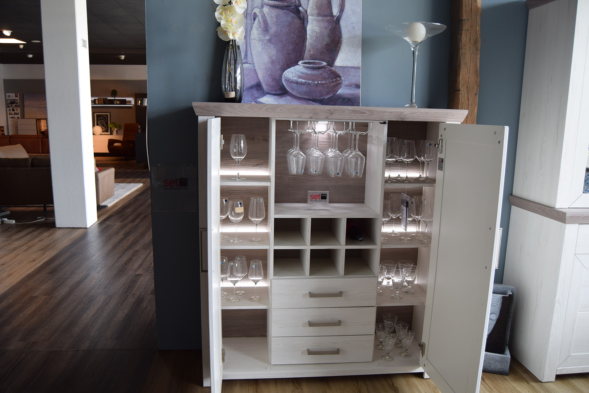 Barschrank Set one York