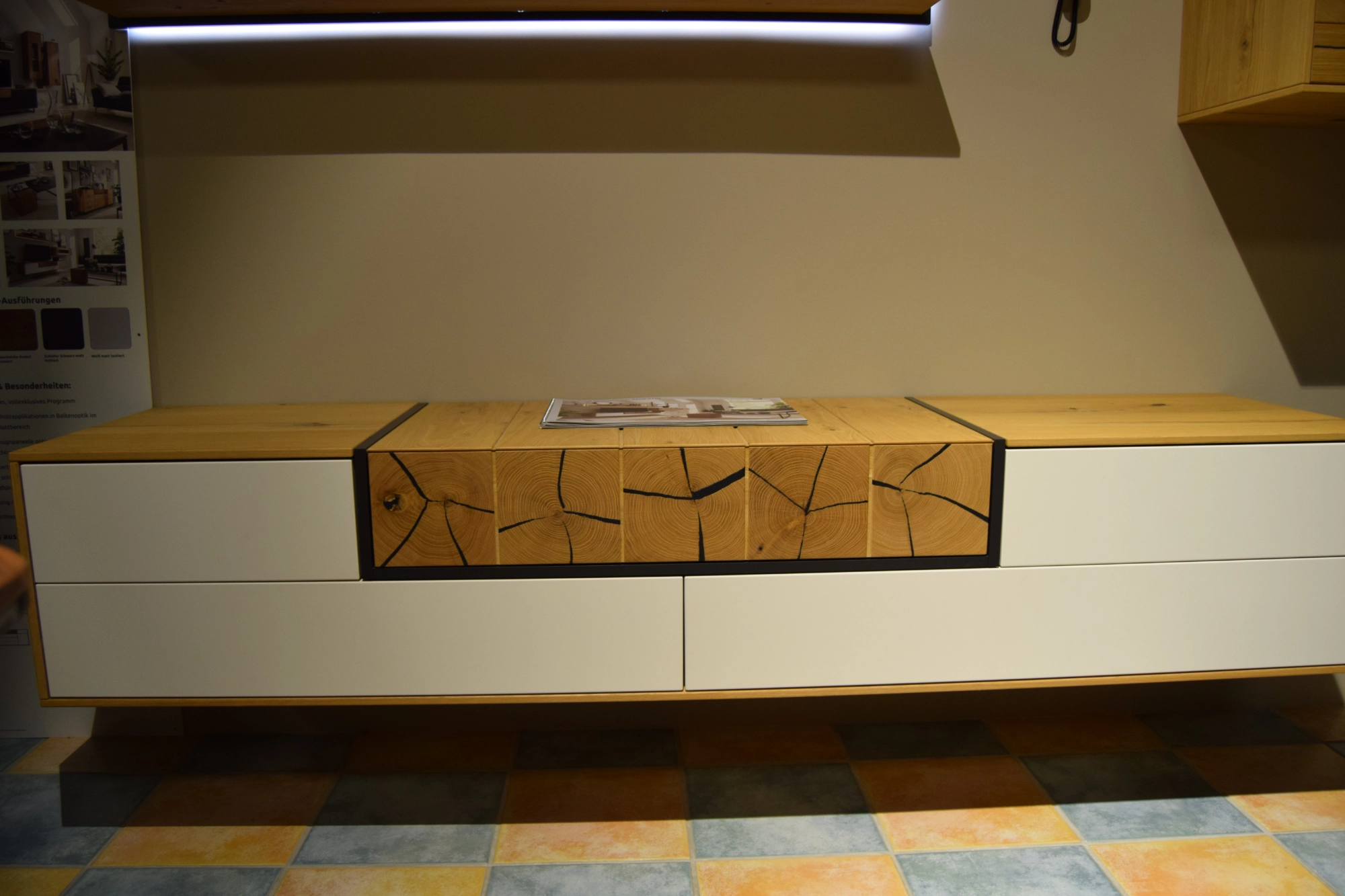 Elegante Wohnkombination Interliving 2106 im Abverkauf – Modernes Design trifft Funktionalität