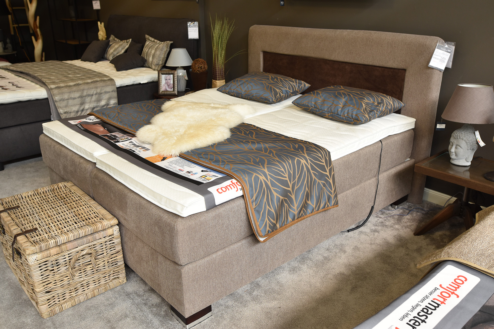 Boxspringbett Brillant mit Motor 2.0