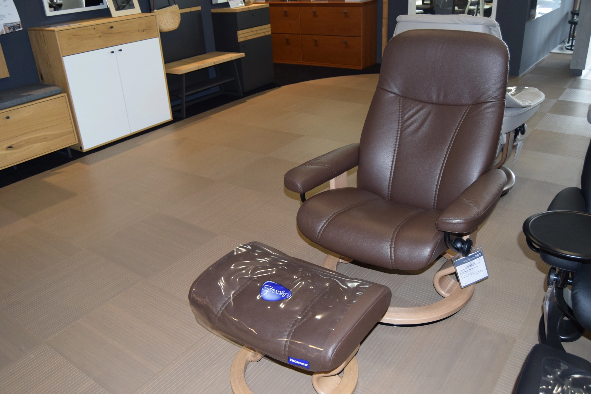 Stressless Sessel mit Hocker Consul