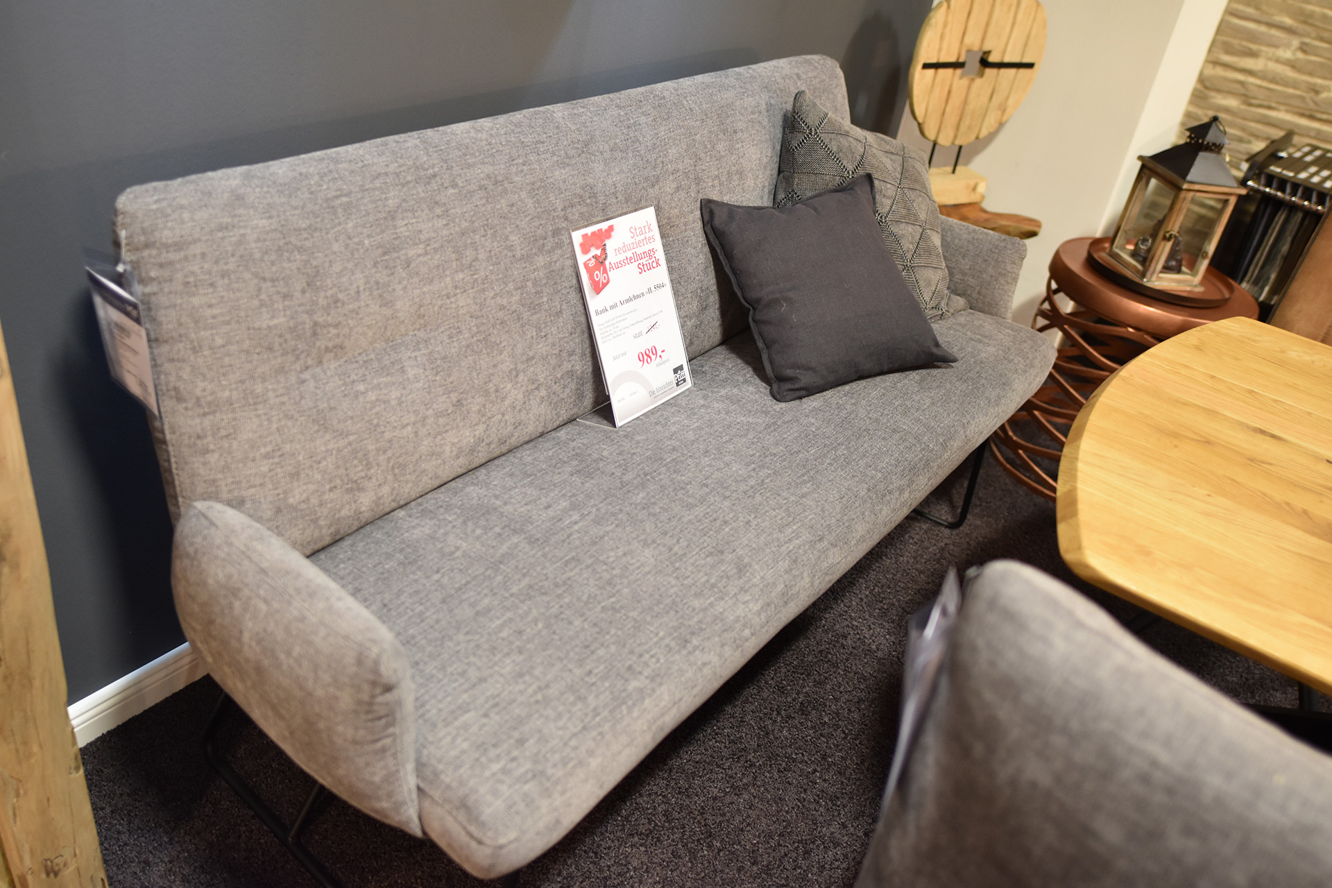 Bank mit Armlehnen Interliving 5504