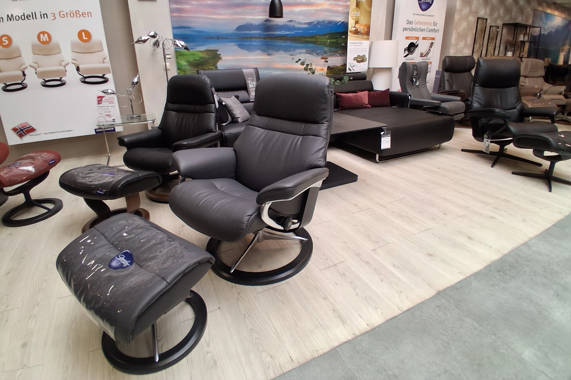 Stressless Sessel mit Hocker Sunrise