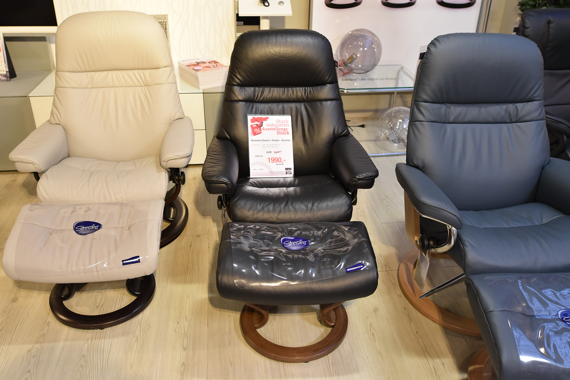 Stressless Sessel mit Hocker Sunrise