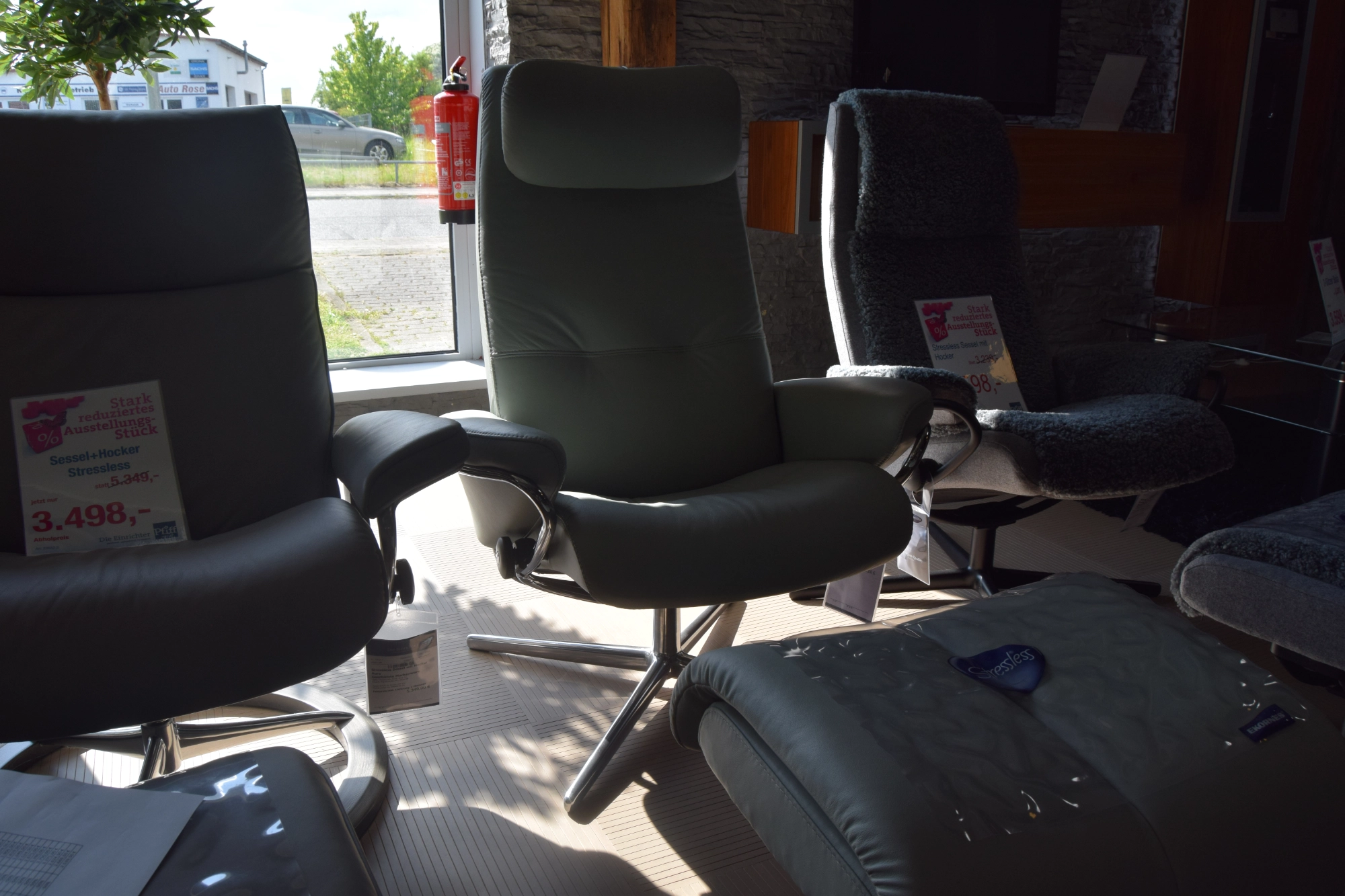 Stressless Sessel mit Hocker Berlin