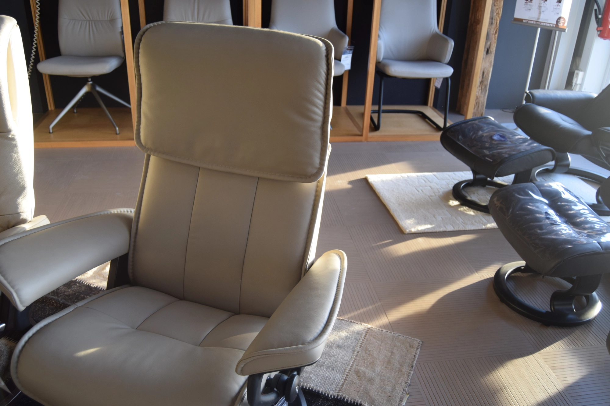 Stressless Sessel mit Hocker Admiral